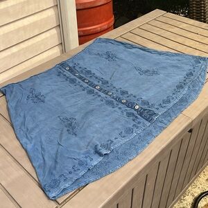 Soft Surroundings Plus Size Bohemian Skirt (3X)